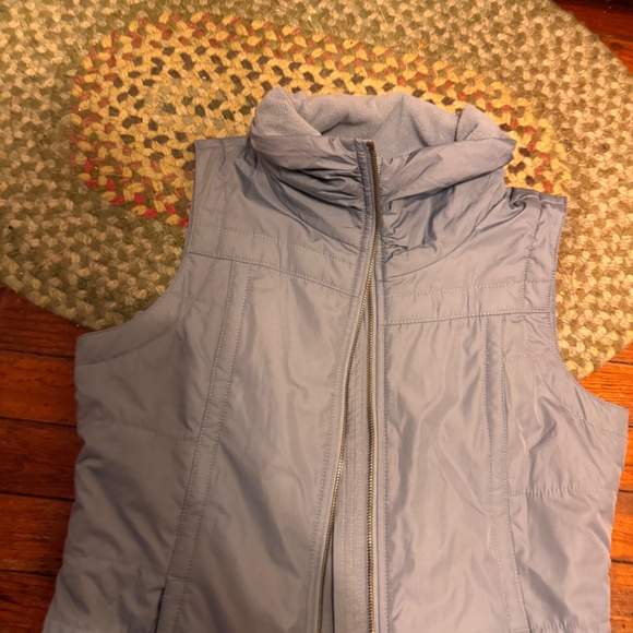 Columbia Women's Light gray Vest fleece lined size small - Picture 2 of 7